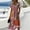 Hot Pink, variant on Womens Halloween Dress Ghost Short Sleeve Skeleton Funny Wrap Dress Spider V Neck Vintage Wedding Guest Dresses 3XL