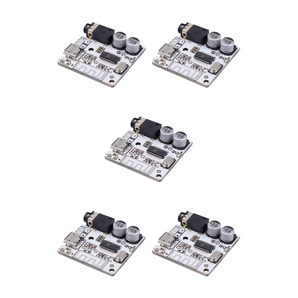 Tholdsy Placa receptora de Audio Bluetooth Bluetooth 4,1 placa decodificadora sin pérdidas mp3 Módulo de música estéreo inalámbrico 3,7-5V Type5 NO5