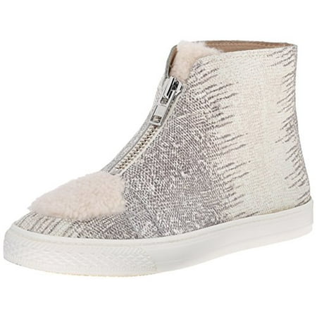 

Loeffler Randall Women s Devin (Embossed Lizard/Nubuck) Cream/Bone 7 M US