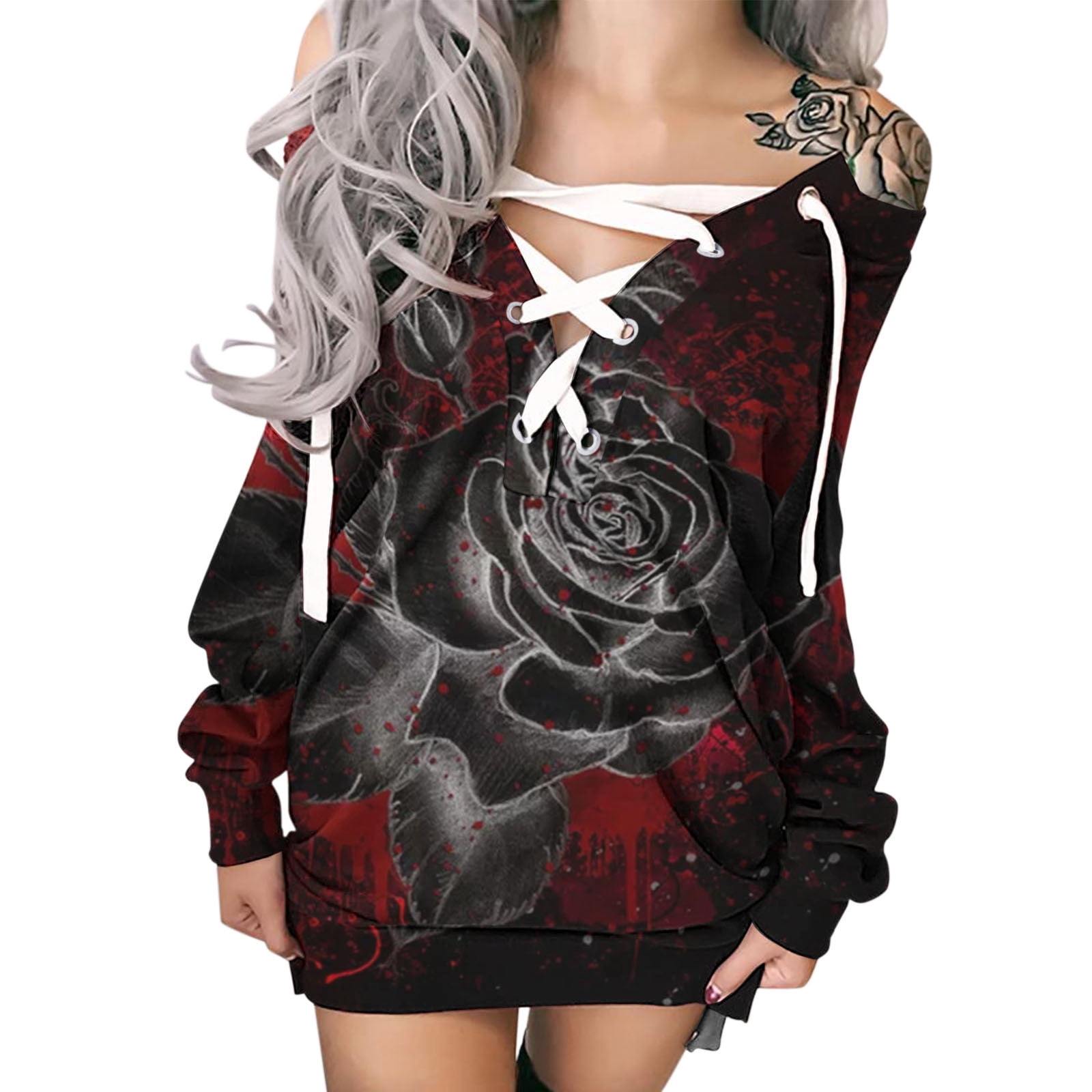 Bkolouuoe Sexy Summer Dresses for Women Sweatshirt Dress for Women Prints Hoodie Mint Dresses for Women Casual, Women's, Size: Medium, Beige