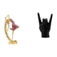 thumbnail image 1 of Estatua de la bailarina,Estatua de bailarina de ballet,decoración del hogar,arte y artesanía,Estatua del gesto de la roca,Estatuas y figuras de dedos con gestos de música rock,Esculturas de, 1 of 8