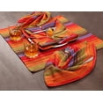 thumbnail image 2 of Ramanta Home Paquete de 12 Servilletas de Algodón Grandes con Rayas Salsa 51x51 cm, 2 of 7