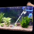 thumbnail image 2 of Aquarium Gravel Cleaner, Electric Fish Tank Gravel Vacuum Cleaner Set for Absorb Dirt, Change Water, Wash Sand, Water Shower, 2 of 8