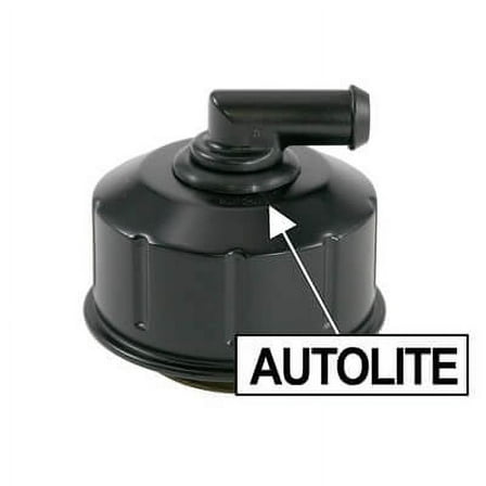 Scott Drake C8AZ-6766-A Closed Emissions Oil Cap Black