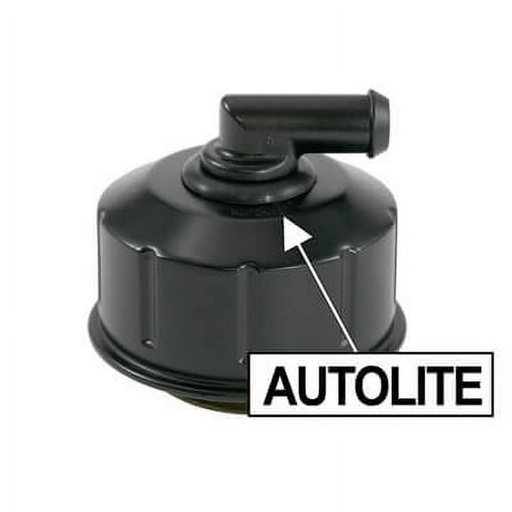 Scott Drake C8AZ-6766-A Closed Emissions Oil Cap Black