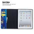 thumbnail image 3 of iPad 2 3 4 Case, Allytech Lightweight Stand Cover Wallet Case with Card/Cash Slots for 9.7 inch Apple iPad 2, iPad 3 & iPad 4th Generation with Retina Display, Blue Butterfly, 3 of 6