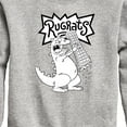 thumbnail image 3 of Rugrats - Reptar Tokyo - Toddler & Youth Crewneck Fleece Sweatshirt, 3 of 6