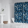 thumbnail image 2 of Pioneer Flower Floral Print Pattern Shower Curtain 72"x72" ,Bathroom Decorative Shower Curtains Set with 12 Hooks,Modern Waterproof Washable Shower Curtain, 2 of 6