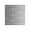 Crosshatch Silver, variant on FASÄDE Diamond Plate 4-foot x 8-foot PVC Wall Panel in Brushed Aluminum