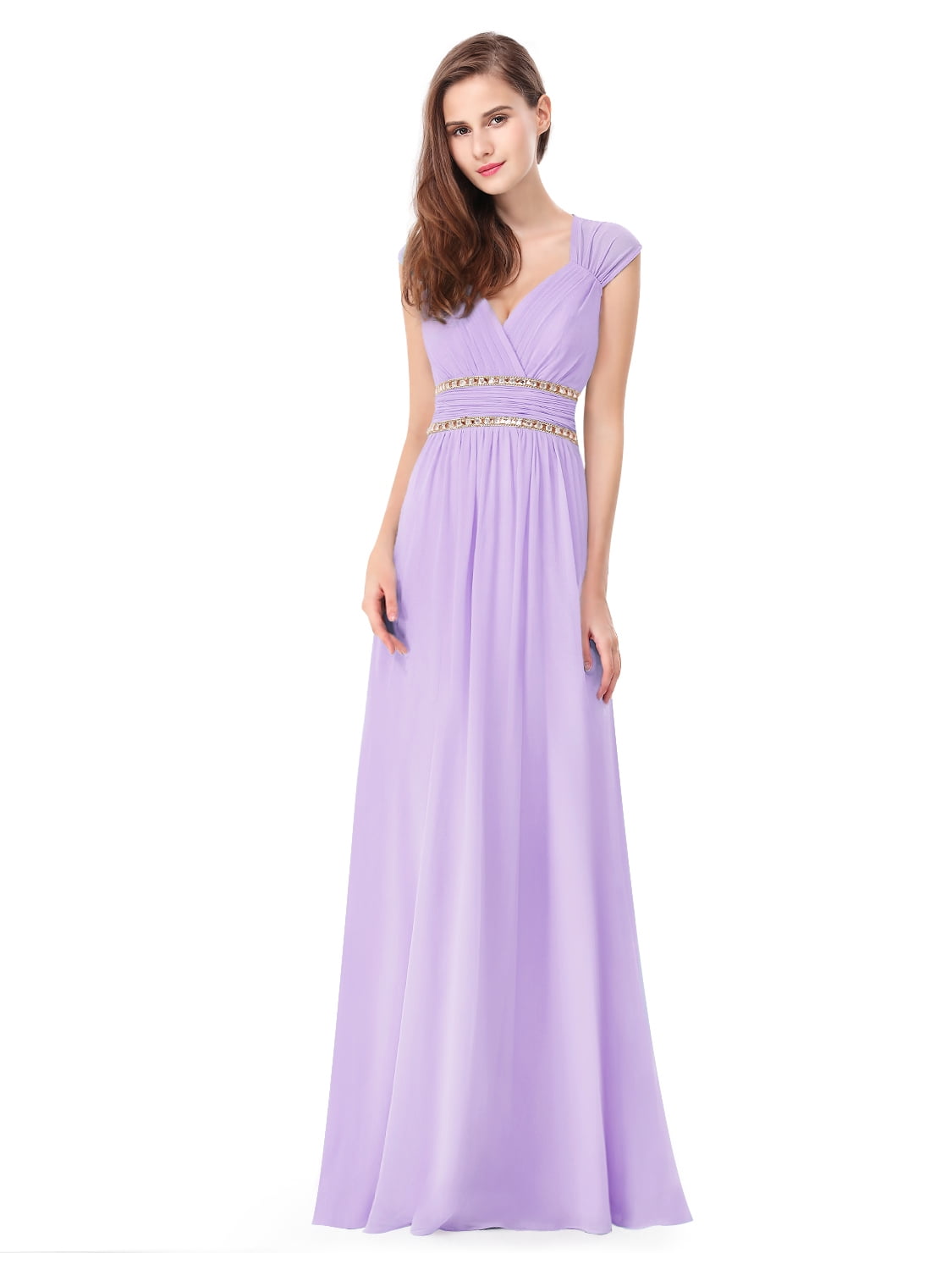 UK Ever Pretty Long Bridesmaid Evening Formal Homecoming Dress Prom Gowns 08697 