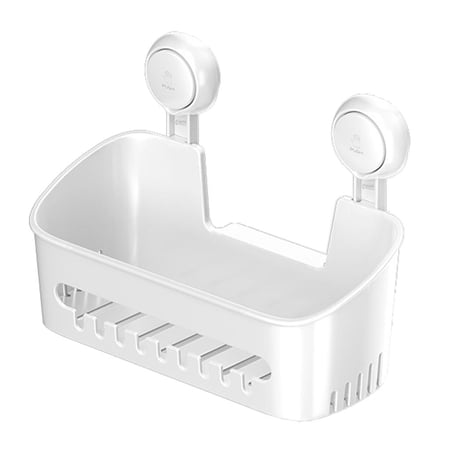 Bathroom Shower Storage Basket Drilling Removable Shelf Suction Cup Wall Mounted Rack Kitchen Conditioner Bathroom Shower Storage Basket Drilling Removable Shelf Suction Cup Wall Mounted Rack Kitchen Conditioner