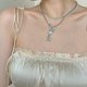 thumbnail image 3 of Cross Angel Necklace, Guardian Angel Necklace 40cm, 3 of 5