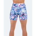 thumbnail image 6 of Women's 5" High Waist Biker Shorts Yoga Workout Running Compression Gym Shorts Side Pockets, 6 of 8
