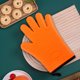 thumbnail image 1 of Guantes De Cocina Guantes gruesos para horno Guante para hornear resistente a altas temperaturas (naranja normal) Wdftyju Libre de BPA, 1 of 3