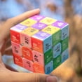 thumbnail image 4 of [Halloween] 1pc Smooth and Fluid 3x3 Educational Puzzle Cube - Sequential Puzzles with Periodic Table of Chemical Elements Design, Perfect Brain Teaser and Great Gift for Friends and Family on Hallowe, 4 of 5