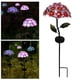 thumbnail image 1 of para jardín, para exteriores con , estacas de lámpara LED, luz de , iluminación de paisaje, encendido / apagad rojo shamjiam luces del césped del camino, 1 of 8