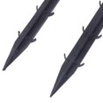 thumbnail image 2 of 50 piezas de clavijas de sujeción negras de 11 cm para jardín, clavijas para tela de jardinería para asegurar la cubierta de la lona de la planta de la tela de la maleza, 2 of 4