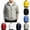 Gray, variant on OIOLOYJM Sweatshirt for Men Uv Protection Quick Dry Lightweight Full Zip Hooded Jacket with Pockets Workout Soft Long Sleeve Blouses Blue L