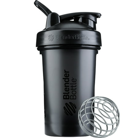 UPC: 0847280057207 | BlenderBottle Classic V2 20 Oz Black Solid Print Shaker Cup with Flip-Top Lid