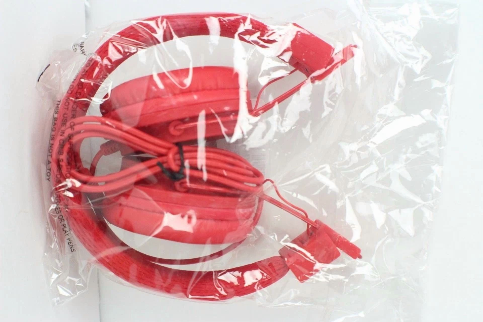 Vivitar Viv-1052-Red Foldable Dj Mixer Headphones