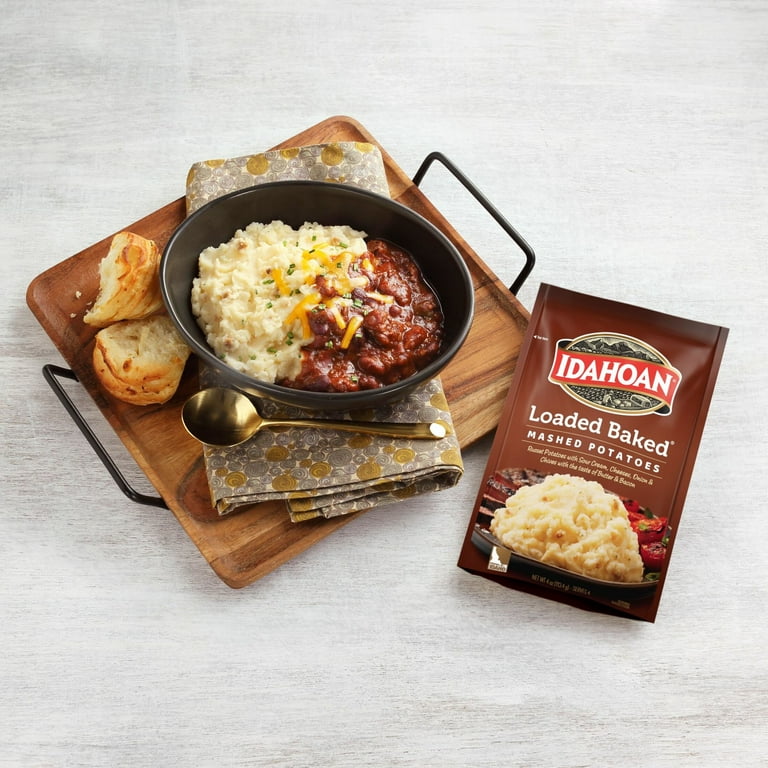 Idahoan loaded mashed potatoes sale