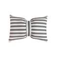thumbnail image 2 of Leodye 1PCS Striped Bow Decor Velvet Pillowcase, Soft Bolster Pillow Cover, for Sofa Bed Home Bedroom Decoration -19.69*12.99IN, 2 of 6