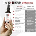 thumbnail image 3 of (2 pack) 10X Health Calm - L-Theanine & GABA  Liquid Drops, Stress Relief Supplement, 2.03 fl oz., 3 of 8