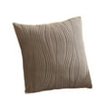 thumbnail image 3 of Xiao Hua Cojín decorativo para cama - Cojines decorativos, fundas blancas de 45*45 cm, 1 unidad, funda de felpa con relleno de algodón PP, ideal para la decoración de almohadas., 3 of 5