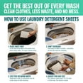 thumbnail image 6 of Sudstainables Laundry Detergent Sheets, 30 Laundry Sheets for 60 Loads, Lemon Scent, 6 of 6