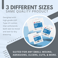 thumbnail image 4 of Dealmed 2’’ x 2’’ Sterile Gauze Pads, 12-Ply Individually Wrapped Medical Pads for Wound Care, First Aid Kits, Medical Facilities 100/Box (Pack of 1), 4 of 6