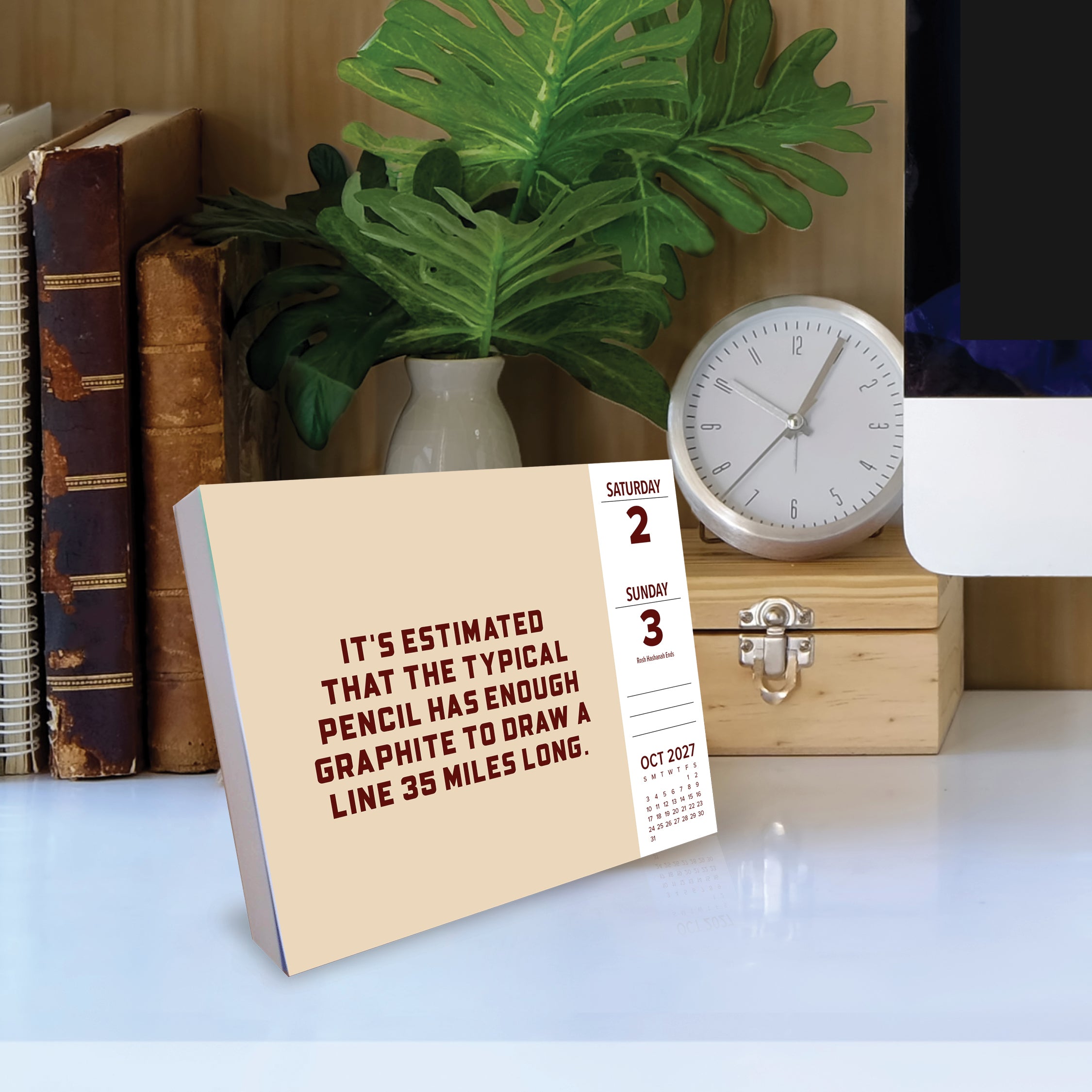 Willow Creek Press, Facts Crazier Than Fiction 2027 Box Calendar