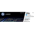 thumbnail image 5 of HP 206X High-Yield Black Cyan Yellow Magenta Quad LaserJet Toner Cartridges W2110XQ1, 5 of 5