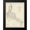 thumbnail image 2 of Wheeler 12x14 Black Modern Framed Museum Art Print Titled - Explorations Nevada Arizona - Wheeler 1871, 2 of 5
