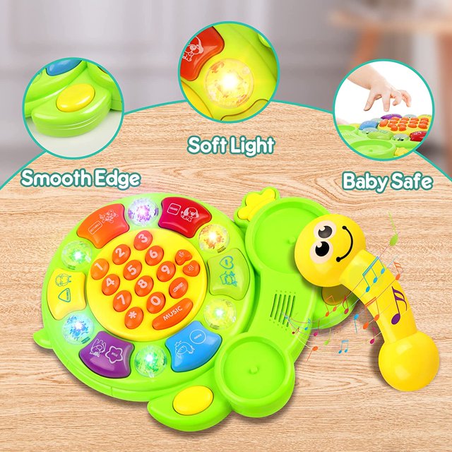 Bebé para 6-12 meses, juguete musical para bebés para 6 9 12 Sincero Electrónica