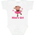 thumbnail image 3 of Inktastic Mimi's Girl monkey Girls Baby Bodysuit, 3 of 5