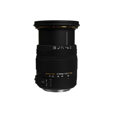 Sigma - 17-50mm f/2.8 EX DC HSM Zoom Lens for Select Canon DSLR Cameras - Black