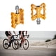 thumbnail image 5 of Pedales de bicicleta de montaña de carretera Aluminio CNC Antideslizante 9/16 "Cojinete sellado Ciclismo BMX Oro kusrkot pedales de bicicleta de montaña, 5 of 7
