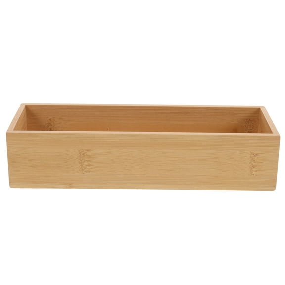 ELAYARD Bamboo Storage Box Home Decorative Accessories Khaki 1Set