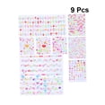 thumbnail image 4 of WRISTBIQUE 9 Sheets Sticky Gems Crafts Acrylic Assorted Color Decorative for DIY Painting Decor, 4 of 8