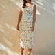 thumbnail image 1 of Vestido Nuevo estilo de alto grado con falda de tirantes con volantes, novedad de verano para mujer, vestido de pastel de longitud media Cgtredaw Para estrenar, 1 of 7