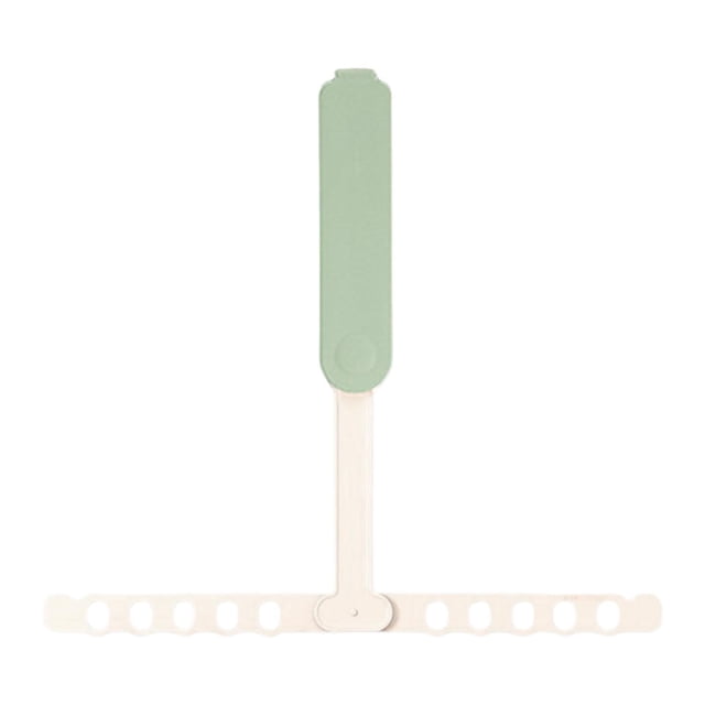 Percha plegable para ropa, ahorra espacio, versátil, sin taladros, para colgar ropa, tendedero para sala de estar , dormitorio interior Verde
