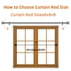 thumbnail image 5 of Juego de barras de cortina SMODBRODRE para ventana de 80-120 cm, metal negro, 5 of 7