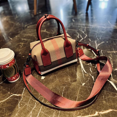 thumbnail image 3 of Bolso de mano a cuadros de cuero genuino para mujer, nuevo bolso de hombro de lujo de 2023, bolsos de diseñador de marca para mujer, 3 of 5