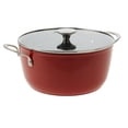 thumbnail image 6 of Curtis Stone 14-piece Dura-Pan Nonstick Stacking Cookware Set (Red) MSRP 285, 6 of 11