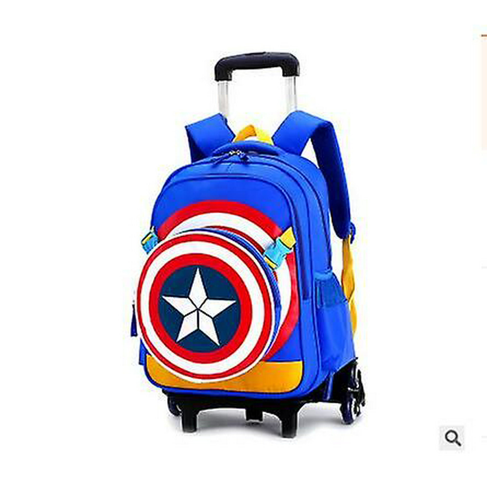 Ziranyu School Trolley Backpack For Boys Wheeled School Bag For Kids School Trolley Bag On Wheels School Rolling Backpacks Bag b Walmart
