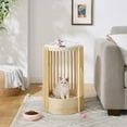 thumbnail image 2 of Sam's Pets Yves 24" Cat Tower in Natural Oak, 2 of 10