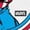 WHITE, variant on Captain America - Stars And Stripes - Men's Short Sleeve Graphic T-Shirt