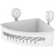 thumbnail image 1 of Estante de ducha de baño extraíble sin perforación, estante de esquina de ducha resistente al agua y al aceite para baño y cocina, blanco Rojo Verde, 1 of 5