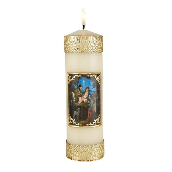 Devotional Candle - Nativity Scene