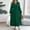 Green, variant on ZZwxWA Womens V Neck Dresses 2025 Long Sleeve Elegant Evening Party Dress Fall Pleated Flowy Casual High Waist Formal Dress